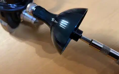 ツインパワー SWにゴメクサスのアルミノブを装着してみた!その使用感はいかに!? 9 12