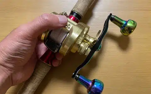 カルカッタコンクエストにゴメクサスのダブルハンドルを装着! 2 12