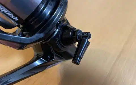 ゴメクサスのチタン製リールスタンドをヴァンキッシュに装着!交換手順や使用感を紹介 9 12 2