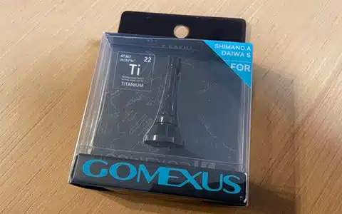 ゴメクサスのチタン製リールスタンドをヴァンキッシュに装着!交換手順や使用感を紹介 3 12 2