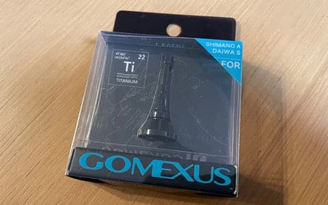 ゴメクサスのチタン製リールスタンドをヴァンキッシュに装着!交換手順や使用感を紹介 3 12 2