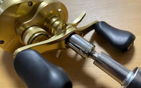 カルカッタコンクエストにゴメクサスのダブルハンドルを装着! 6 12