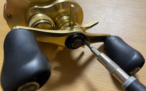 カルカッタコンクエストにゴメクサスのダブルハンドルを装着! 5 12