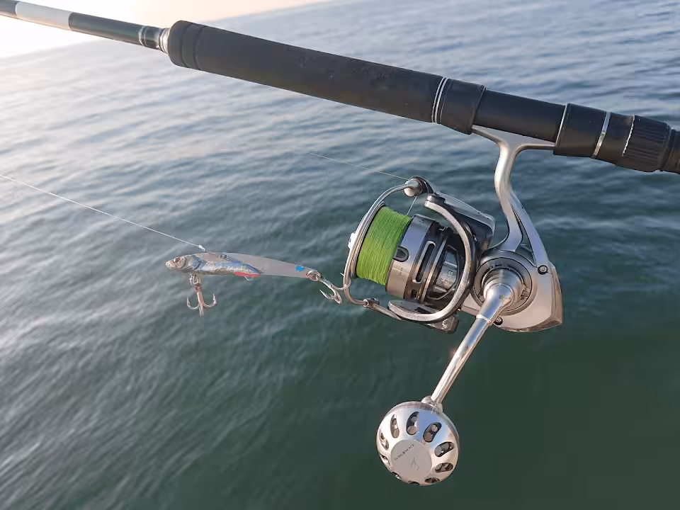 ゴメクサスカスタムハンドル実釣図