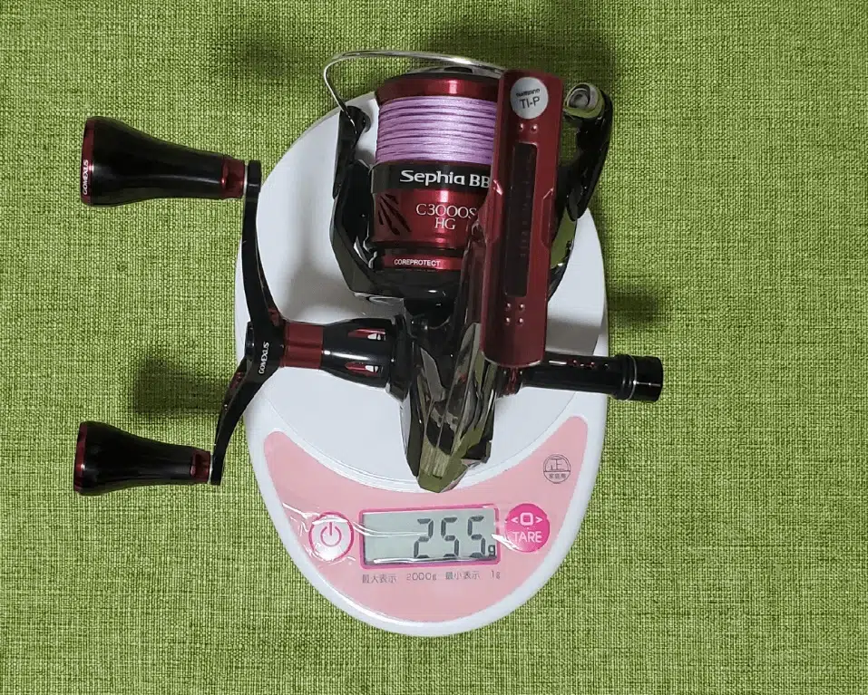 セフィアユーザー必見!18セフィアBBにダブルハンドルをカスタムした使用感 8 ゴメクサスセフィア専用ハンドルとリールスタンドに付きの重さ