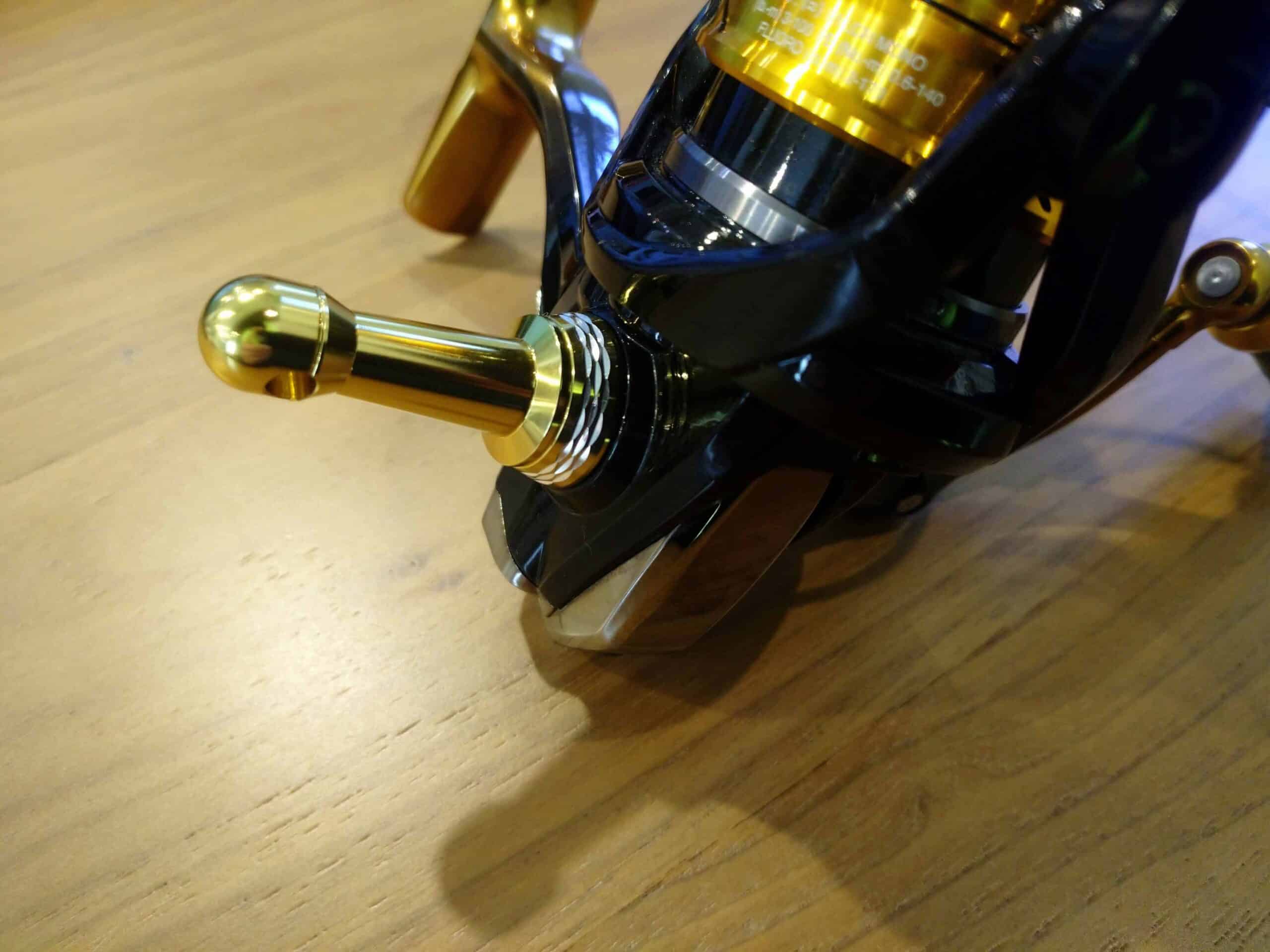 ゴメクサスリールスタンドの交換手順