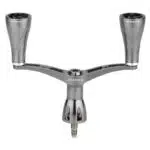 CY-A20P　スペースグレーカラー　超々ジュラルミン製ハンドル　アップデートアルミ製ノブ付き　82  98mm - 画像 (3)