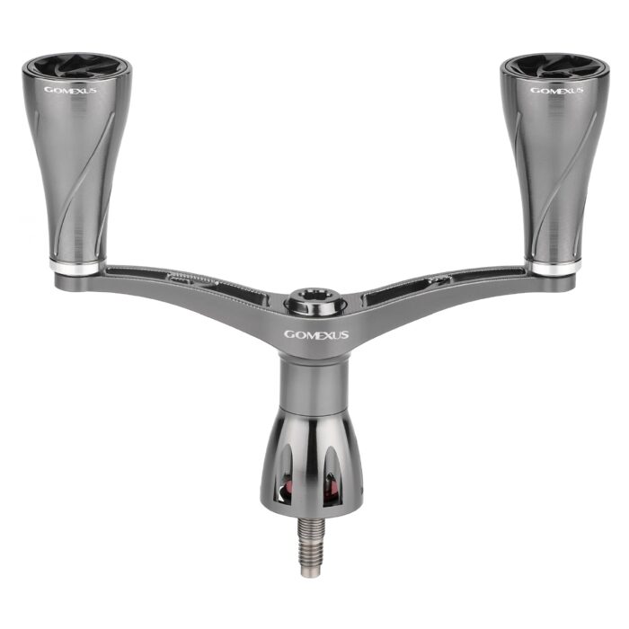 CY-A20P　スペースグレーカラー　超々ジュラルミン製ハンドル　アップデートアルミ製ノブ付き　82  98mm - 画像 (3)
