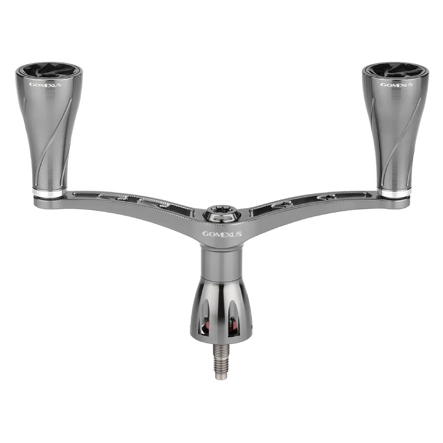 1MYS98_A20P CY-A20P スペースグレーカラー 超々ジュラルミン製ハンドル アップデートアルミ製ノブ付き 82  98mm - 画像 (1)