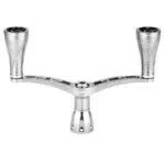 CY-A20P　超々ジュラルミン製ハンドル　アップデートアルミ製ノブ付き　98mm - 画像 (9)