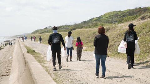 ビーチクリーン活動、大盛況! 3 20240531