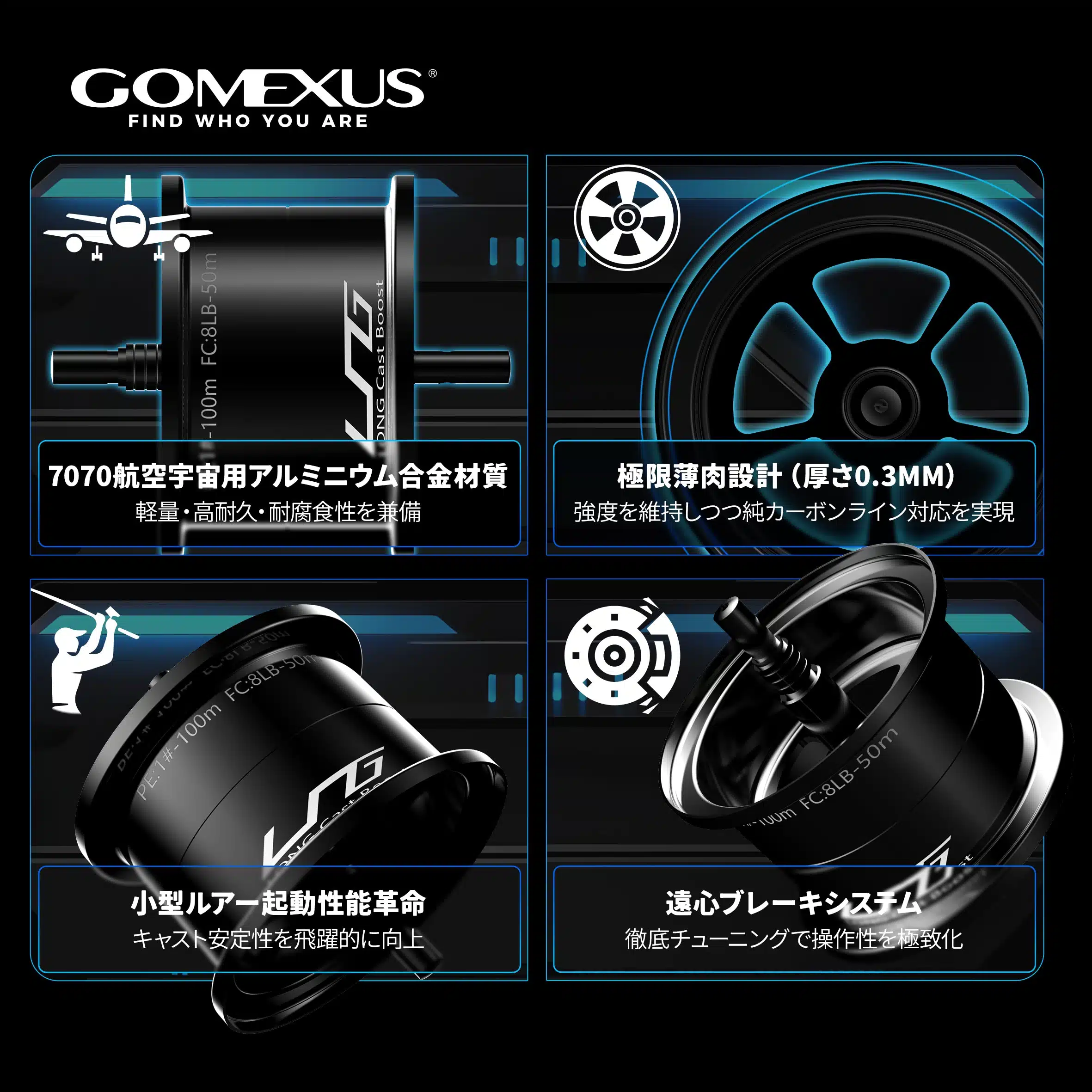 MT120 超々ジュラルミン製スプール 20/22メタニウム用 8LB 50m 1PE 100m 0.8PE 120m 5 20250418 172355