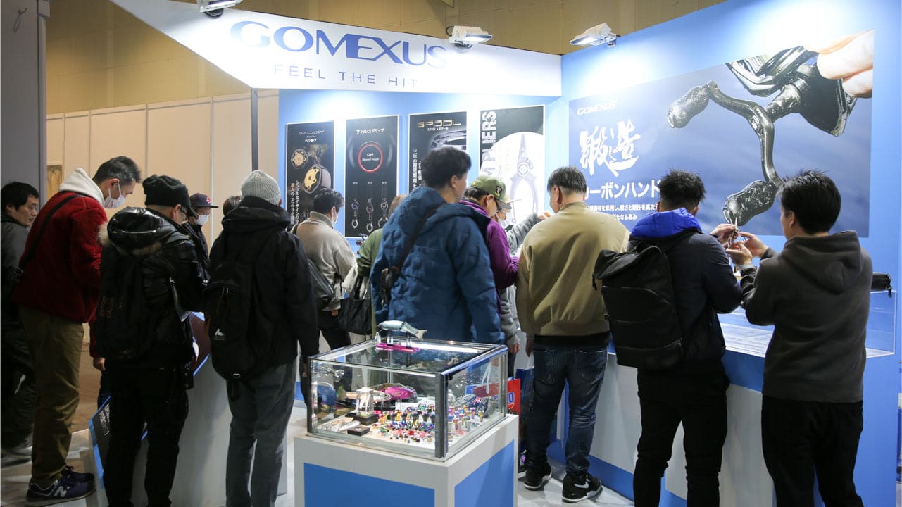 ゴメクサスがフィッシングショー大阪に初出展! 2 37 4c95002d efb5 4d68 9afd 20273d75f2af