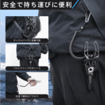 EXOSKELETON7 SUSステンレス製プライヤー ラインカッター リングオープナー搭載 - 画像 (5)