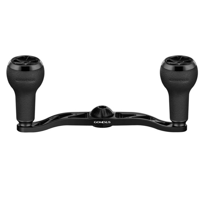 CH-P27　超々ジュラルミン製ハンドル　TPE製ノブ　120mm - 画像 (1)