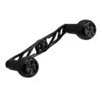 CH-P27　超々ジュラルミン製ハンドル　TPE製ノブ　120mm - 画像 (2)