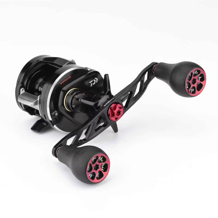 超々ジュラルミン製ハンドル TPE製ノブ 120mm