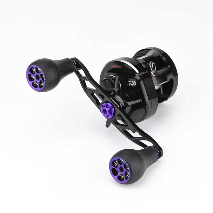 超々ジュラルミン製ハンドル TPE製ノブ 120mm