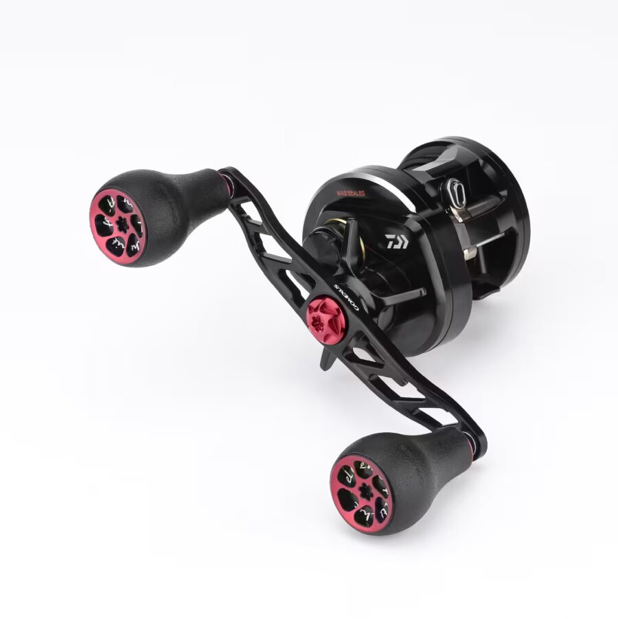 超々ジュラルミン製ハンドル TPE製ノブ 120mm