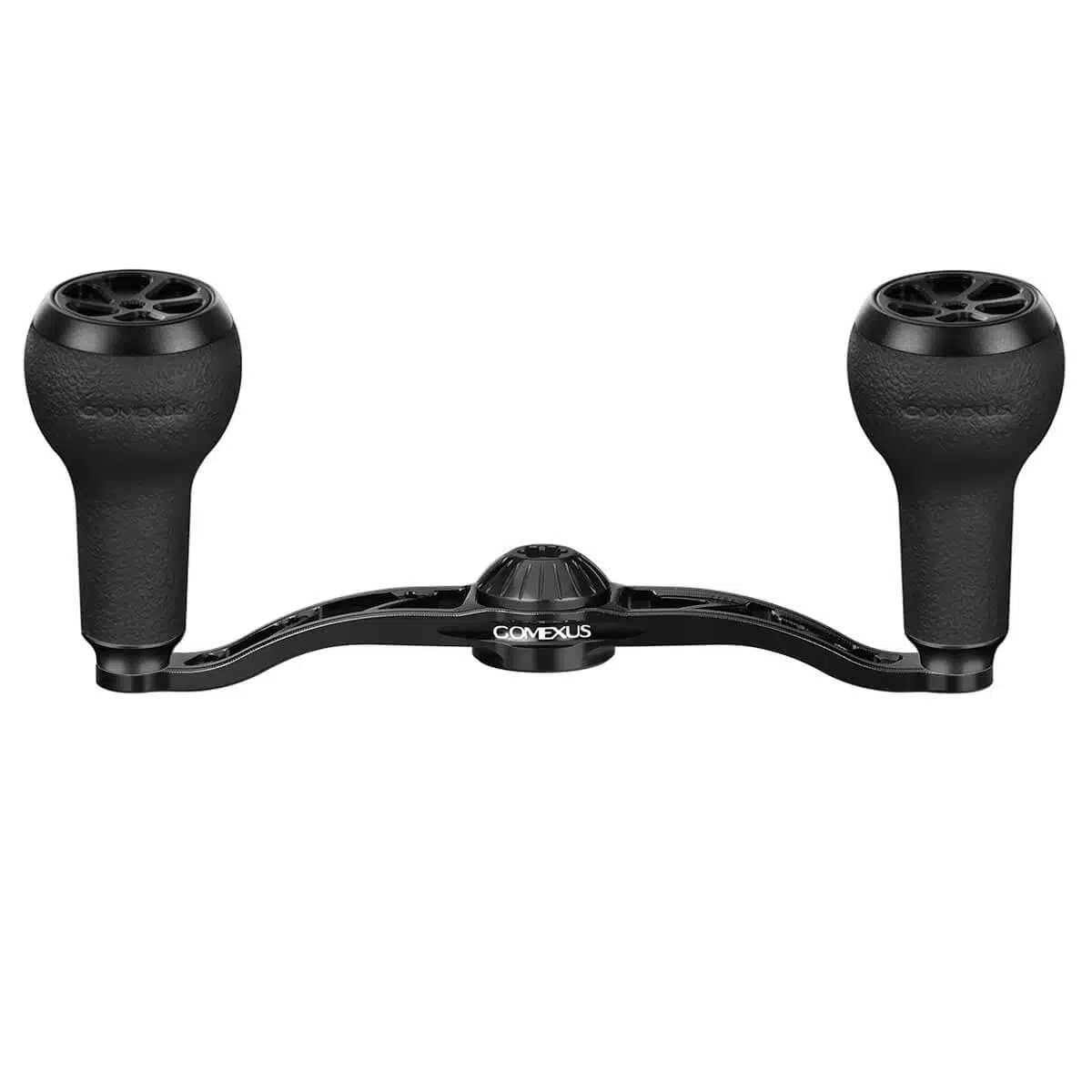 BDH100-A27BKBK CH-P27 超々ジュラルミン製ハンドル TPE製ノブ 100mm - 画像 (1)