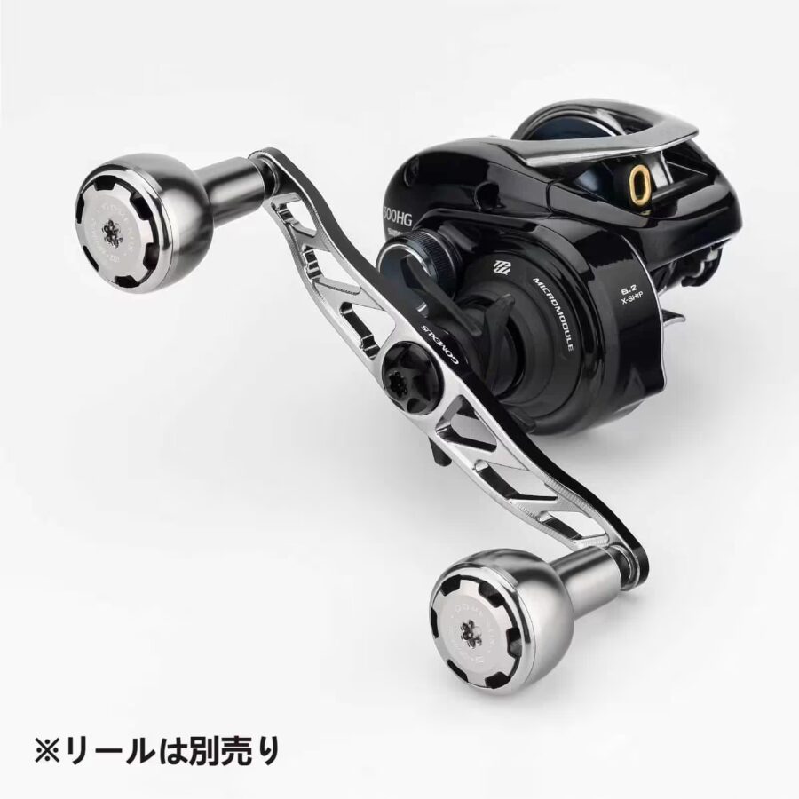 超々ジュラルミン製ハンドル アルミ製ノブ 120mm