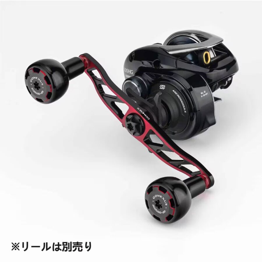 超々ジュラルミン製ハンドル アルミ製ノブ 120mm