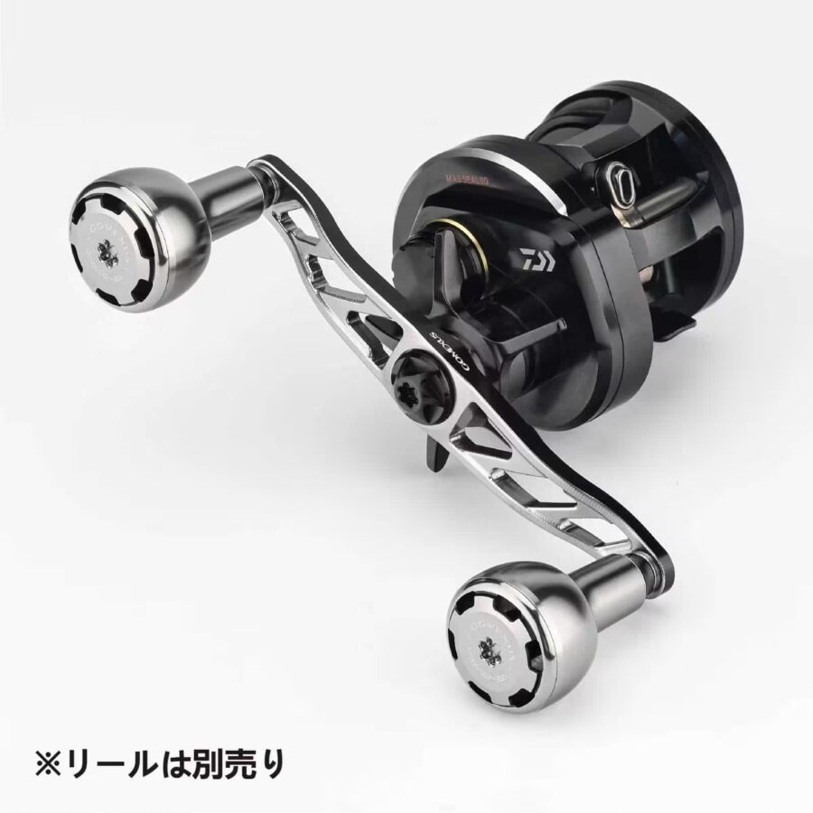 超々ジュラルミン製ハンドル アルミ製ノブ 120mm