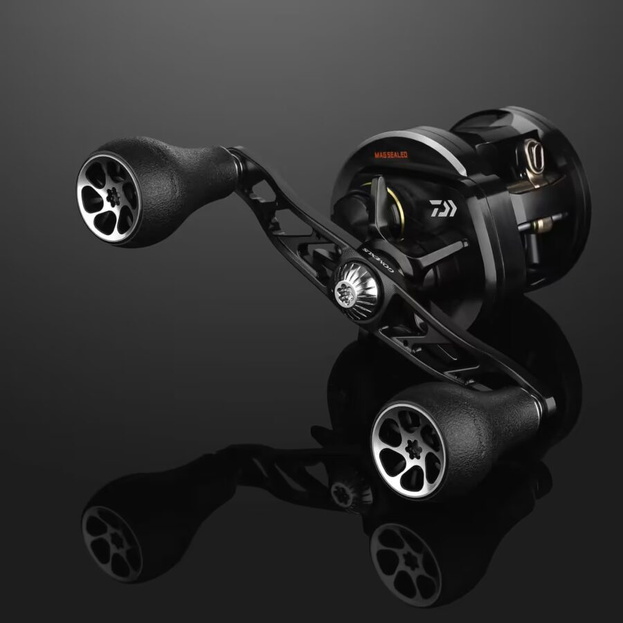 超々ジュラルミン製ハンドル TPE製ノブ 120mm