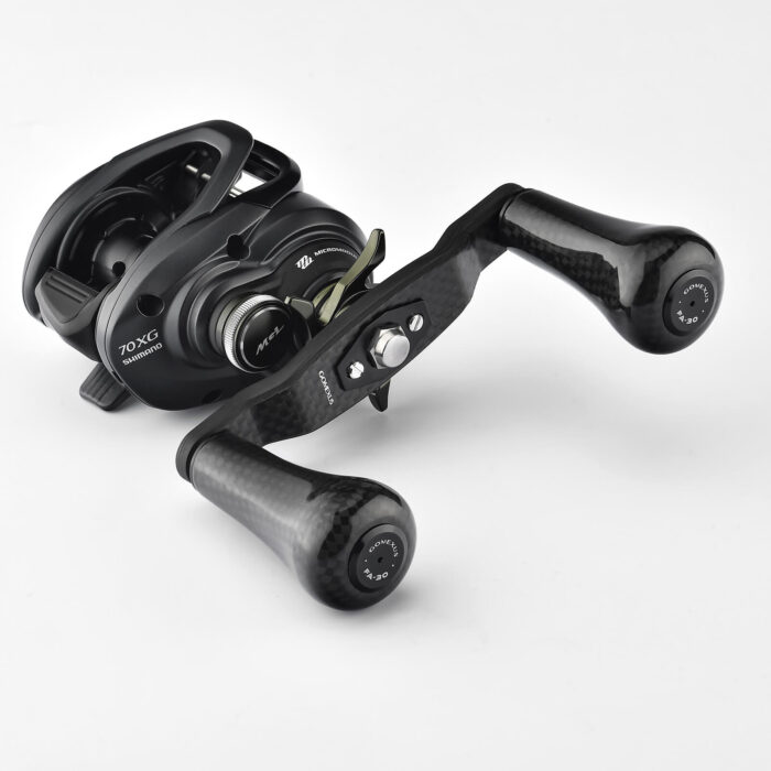 FH-FA30　カーボン製ハンドル　カーボン製ノブ　98ｍｍ - 画像 (5)