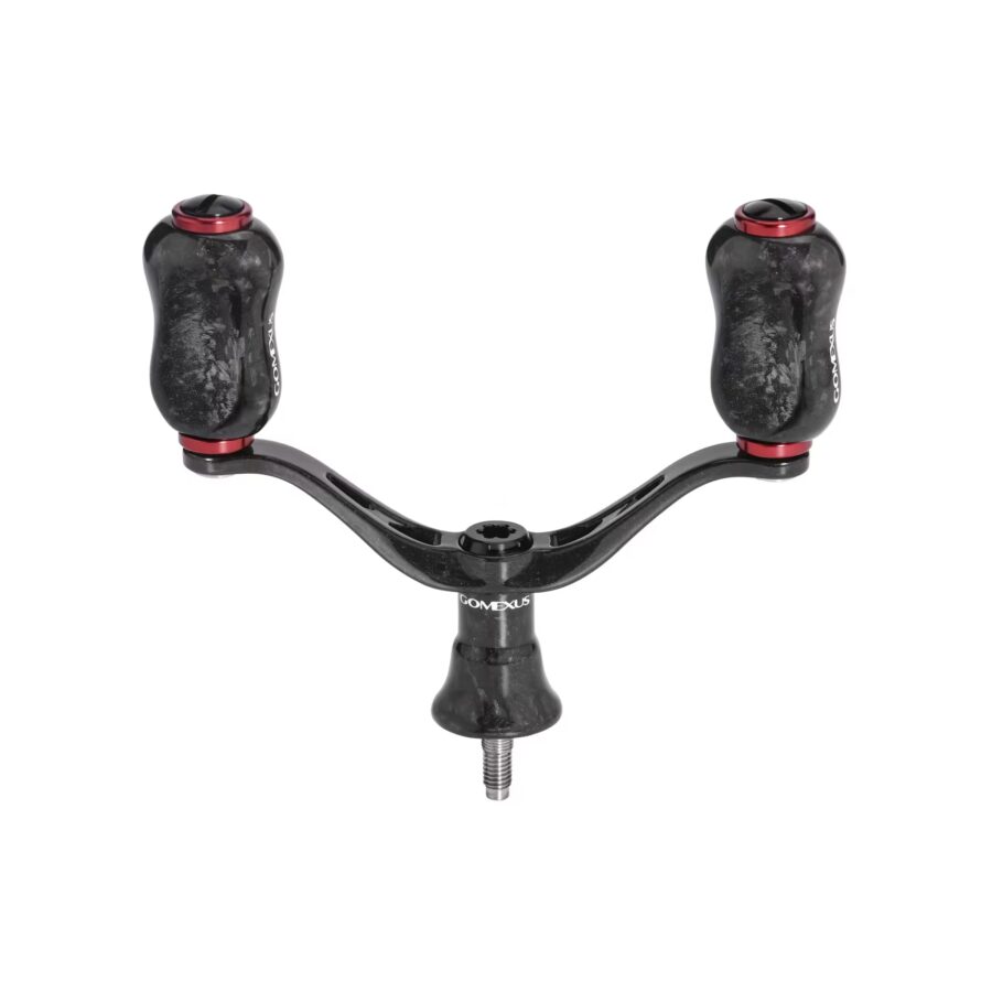 カーボンファイバー ハンドル 2ノブ FY-F22 鍛造カーボンダブルハンドル 82 98mm