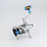 CJ-T42　超々ジュラルミン製ハンドル　チタン製ノブ付き　50mm - 画像 (2)