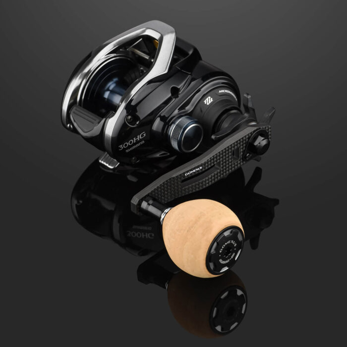 FL-C38　カーボン製ハンドル　コルク製ノブ　60-75mm - 画像 (4)