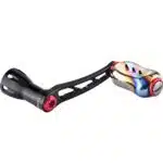 CJ-T22　超々ジュラルミン製ハンドル　チタン製ノブ付き　50mm - 画像 (4)