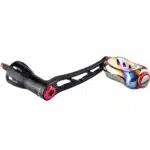 CJ-T22　超々ジュラルミン製ハンドル　チタン製ノブ付き　50mm - 画像 (3)