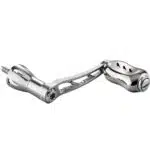 CJ-T22　超々ジュラルミン製ハンドル　チタン製ノブ付き　50mm - 画像 (8)