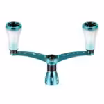 【エメラルダス専用カスタム】CY-P20/EM1/EM2　98mm超々ジュラルミン製ハンドル/リールスタンド　エメラルダスカラー　 - 画像 (9)