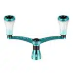 【エメラルダス専用カスタム】CY-P20/EM1/EM2　98mm超々ジュラルミン製ハンドル/リールスタンド　エメラルダスカラー　 - 画像 (9)