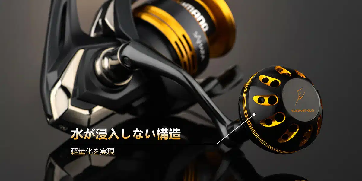 Aknob ハンドルノブ TypeA/TypeS アルミ製 35 38 41mm 5 ゴメクサス ハンドルノブ Aknob