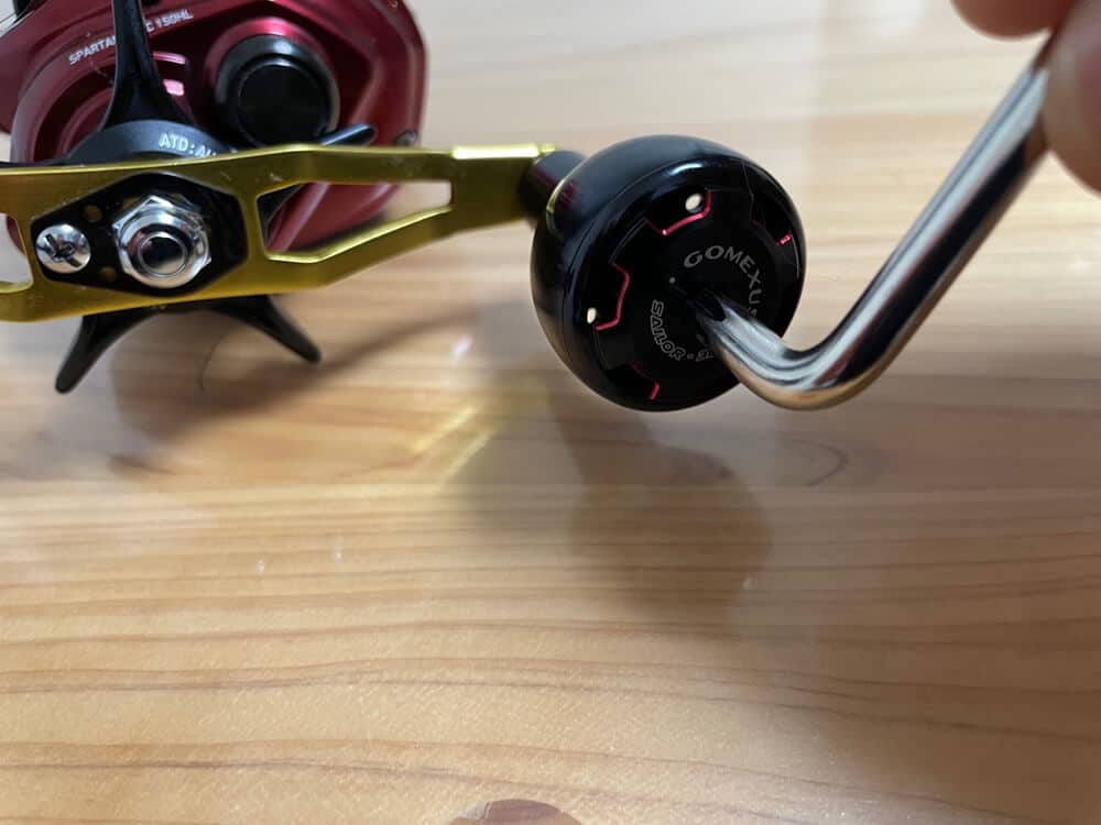 18スパルタンMX ICにAS30ノブを装着完了