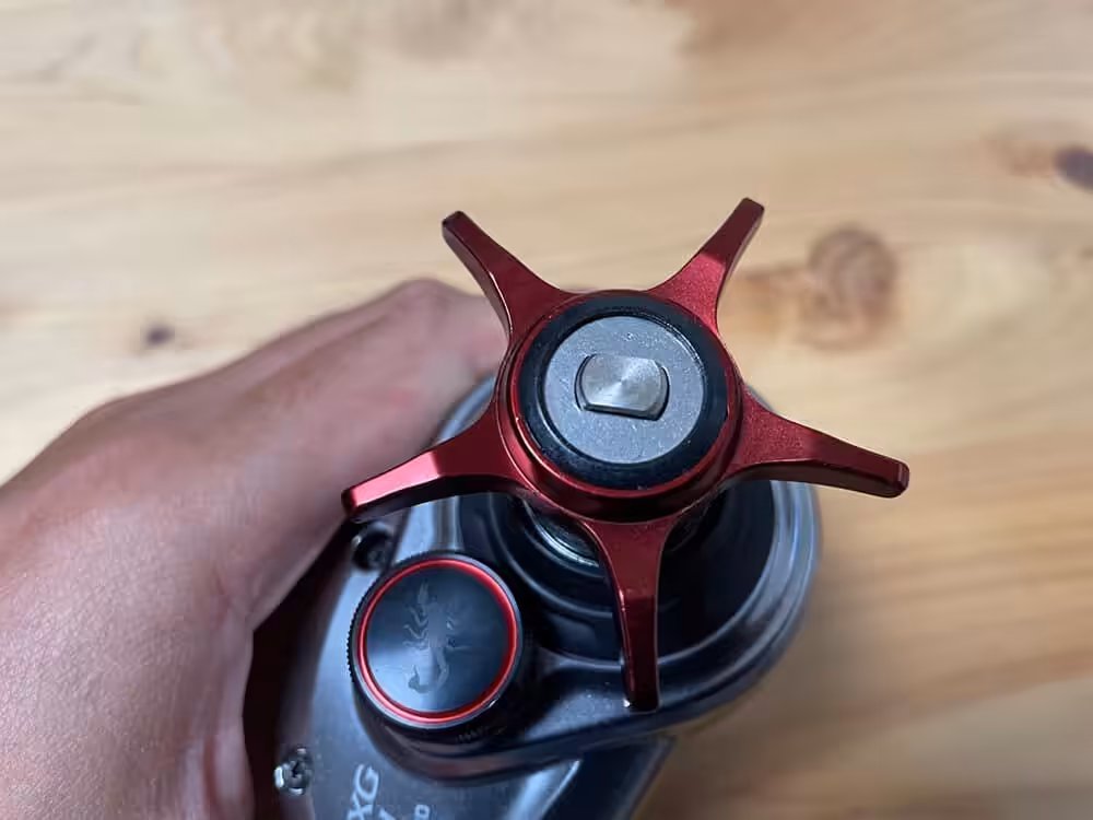 21スコーピオン MDのハンドルが取れた