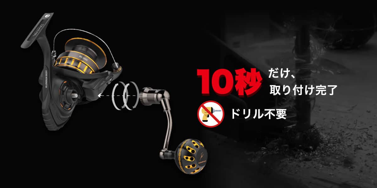 ダイワBG　ハンドル” width=
