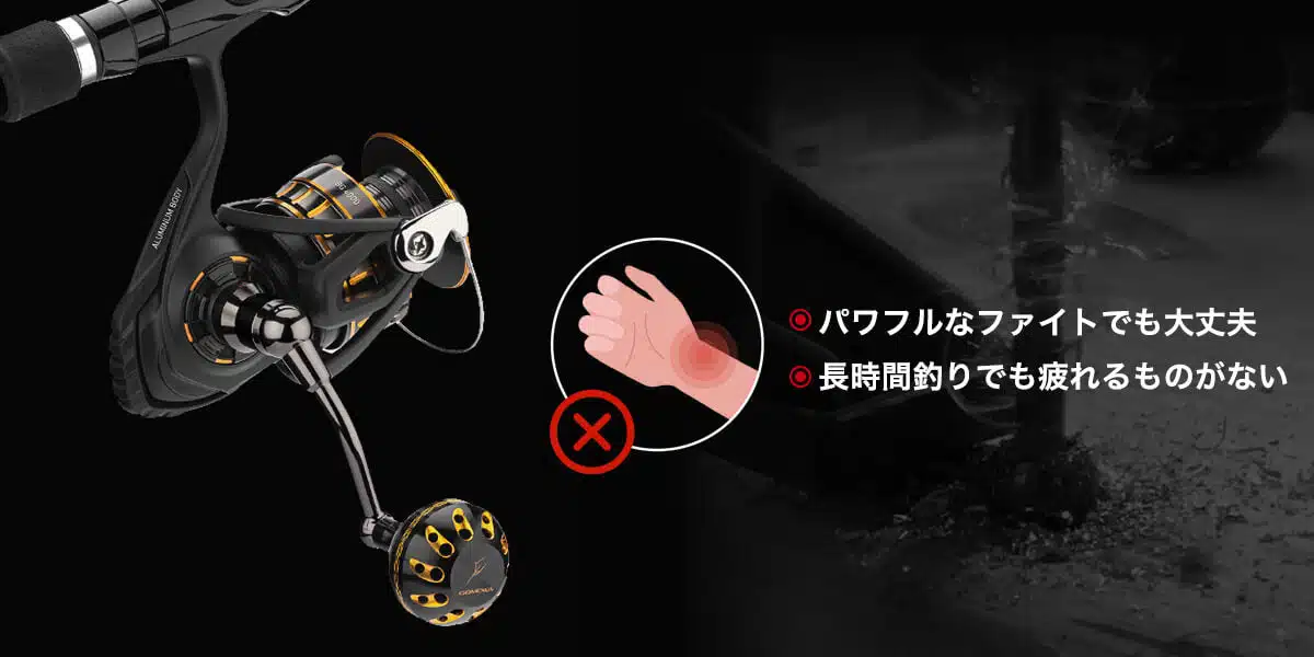 ダイワBG ハンドル” title=