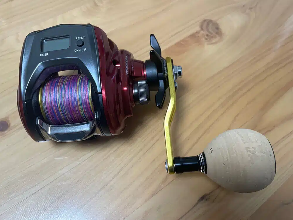 18スパルタン MX IC 200Hにゴメクサスのコルクノブを取付完了