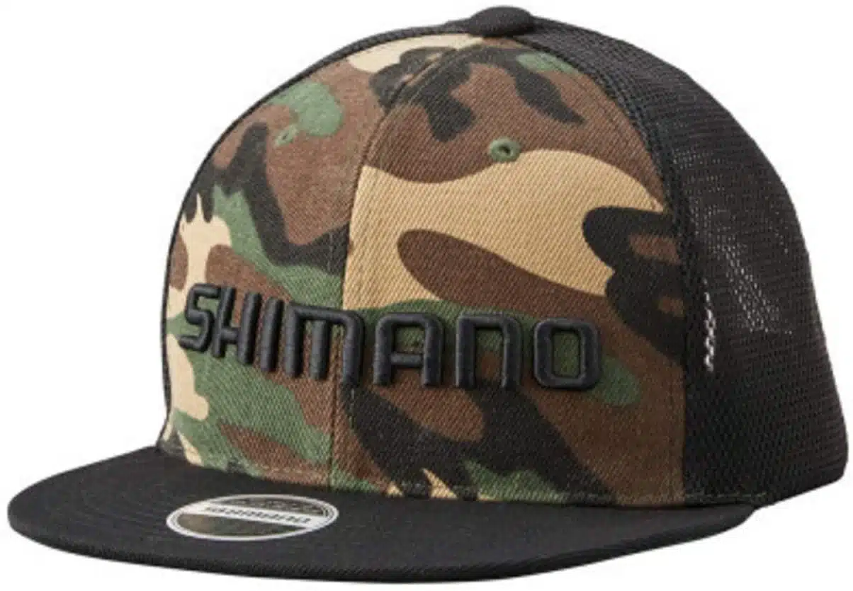 【ゴメクサス】釣りに被りたい帽子10選 4 シマノ(SHIMANO) ベーシック ハーフメッシュ フラットキャップ