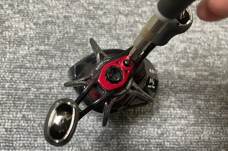 スタードラグを外す手順