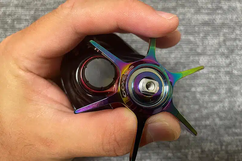 ゴメクサスのスタードラグを取り付け