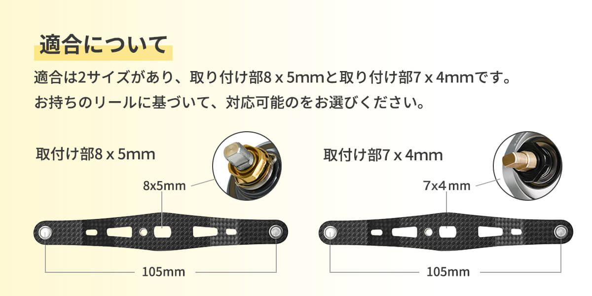 ゴメクサス　ハンドル DC