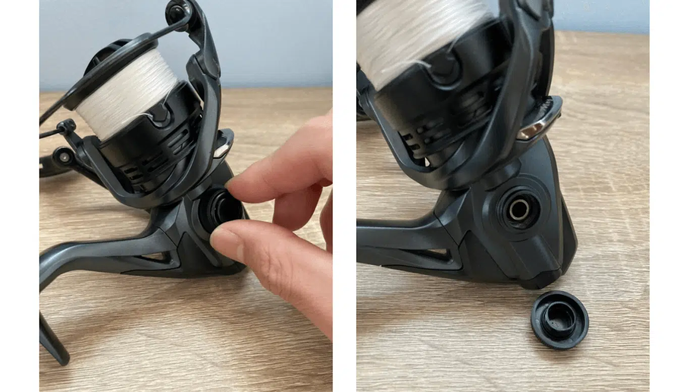 ゴメクサス　カスタムパーツ　シングルハンドル＆リールスタンド