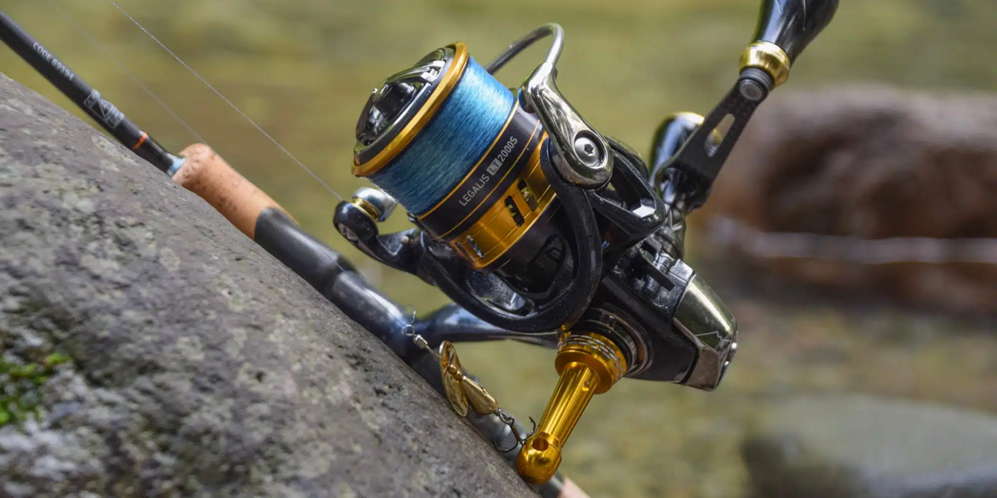 18レガリスにダブルハンドル&リールスタンドを取り付けてみた