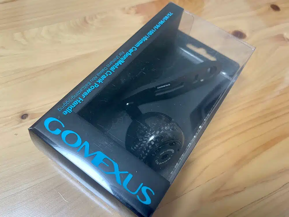 シマノのプレイズ600にカーボンハンドルを取り付けてみた!使用感はいかに? 4 ゴメクサス LC-FA38の様子